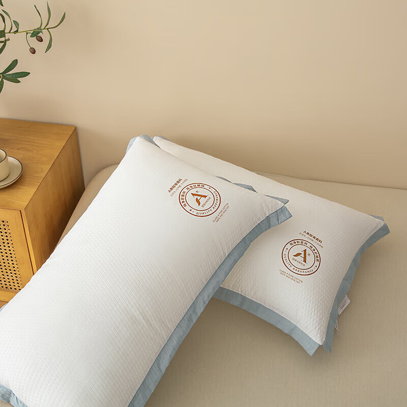 Almohada de fibra de hotel Almohada cervical Almohada para dormir profunda Almohada para el cuello para dormir para adultos