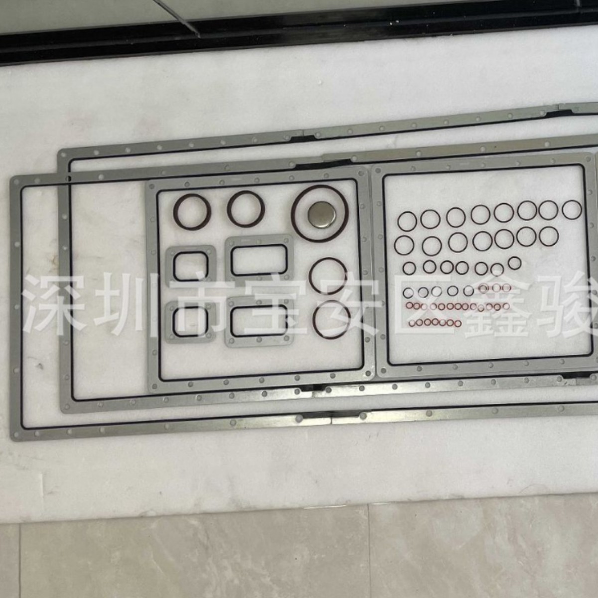 CUMMINS康明斯QSK78柴油发动机油底壳垫片套件4955390油底壳修理