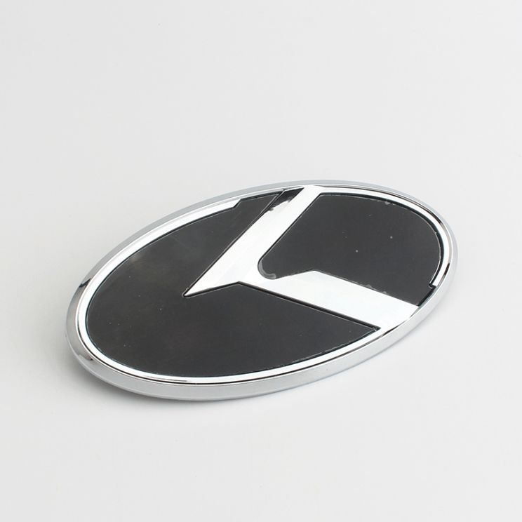 Suitable for Kia K5 modification with herringbone logo, front and rear K logo modification, car emblem, K grille emblem, and rear emblem
