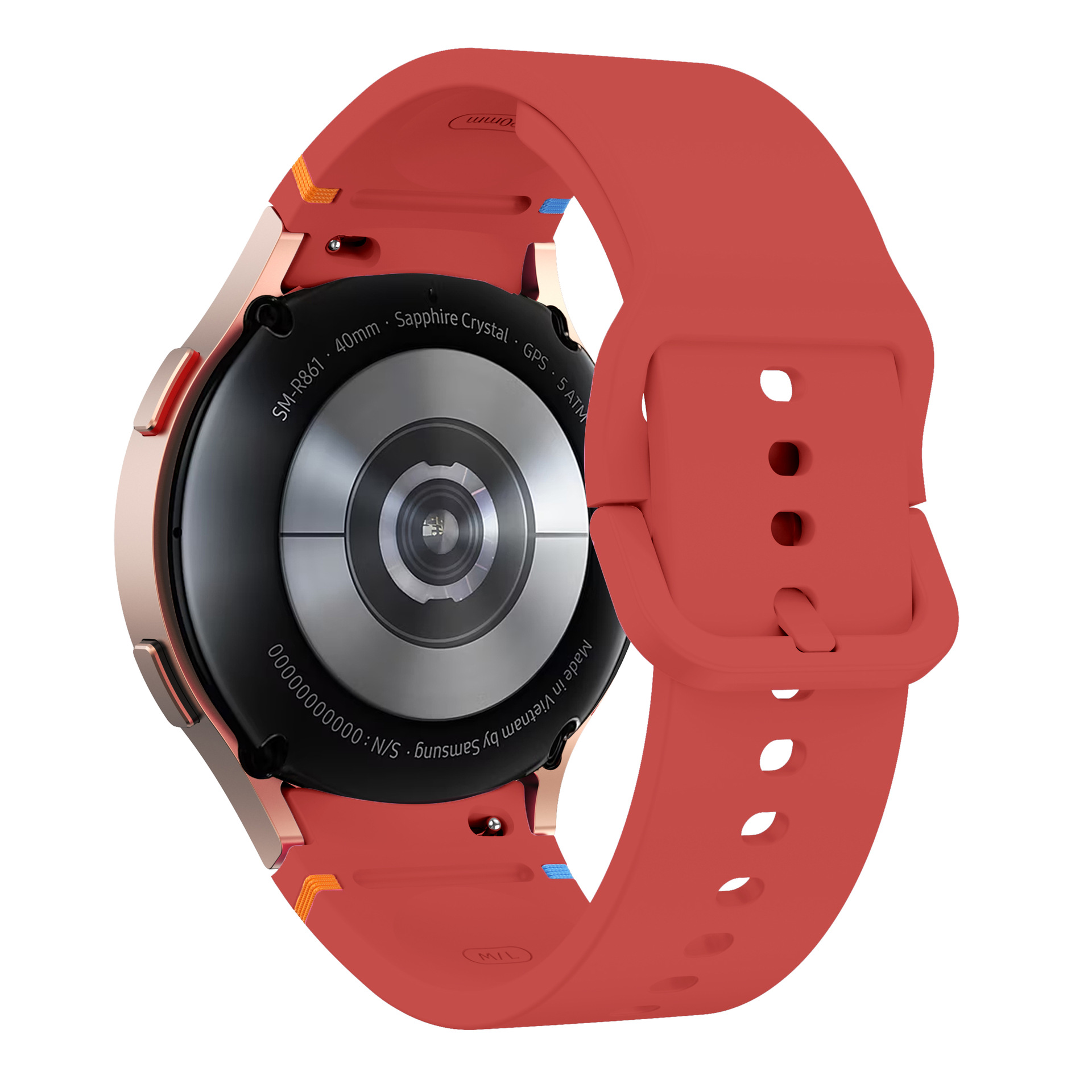 This is suitable for replacing the curved seam plain texture of the watch strap on Samsung watch7, watchFE, watch6 and watch5 undefined