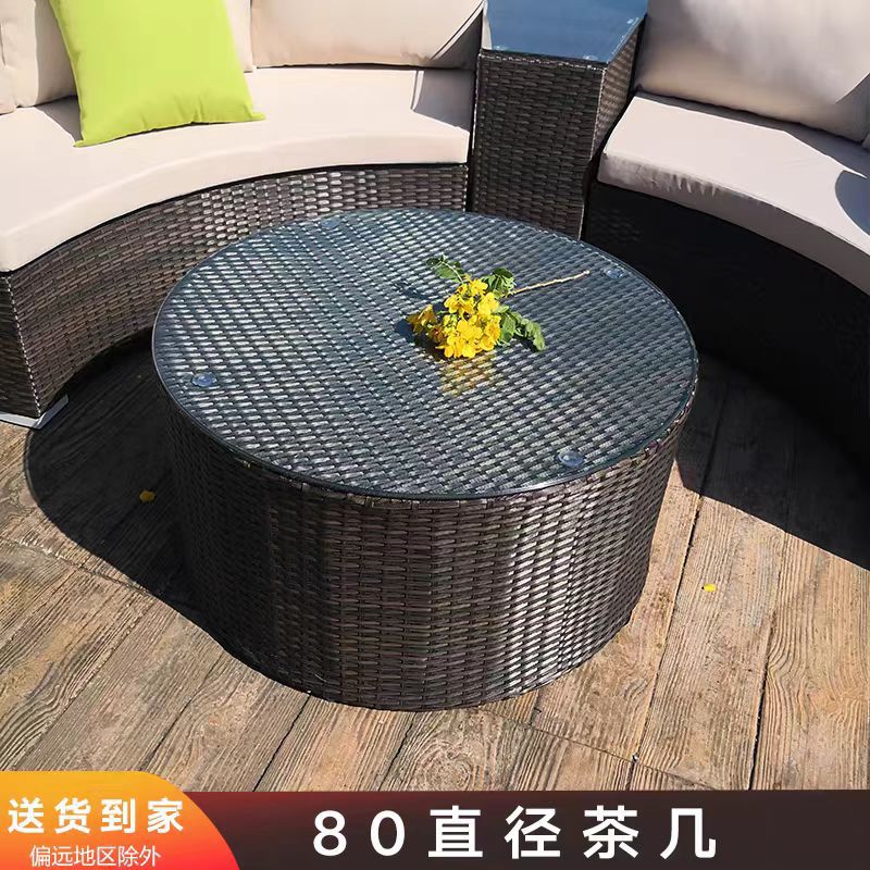 80 mesa de centro redonda