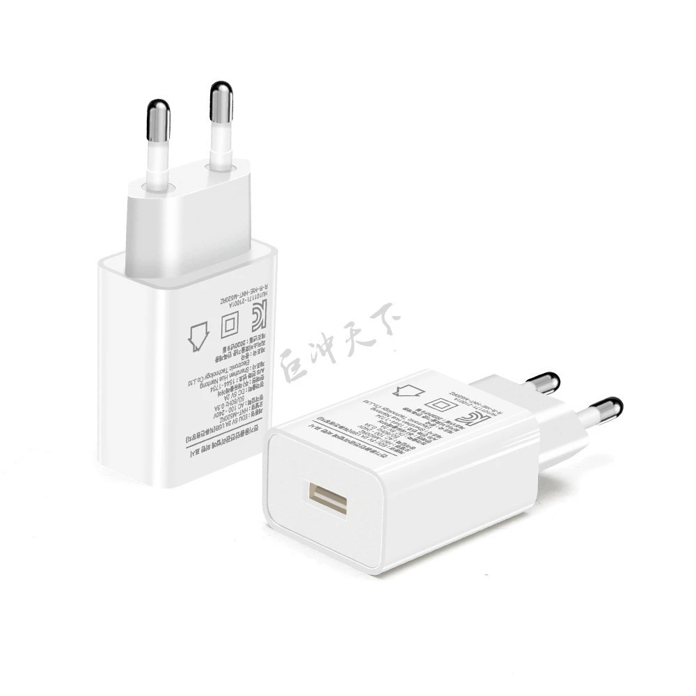 Адаптер питания 5V 1A / 5V 2A USB-зарядное устройство, KC-сертифицированный компактный адаптер для мобильных устройств