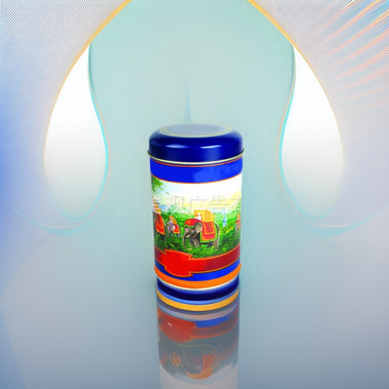 圆形马口铁盒长喜糖盒子铁罐糖果茶叶咖啡饼干包装盒LOGO定制批发