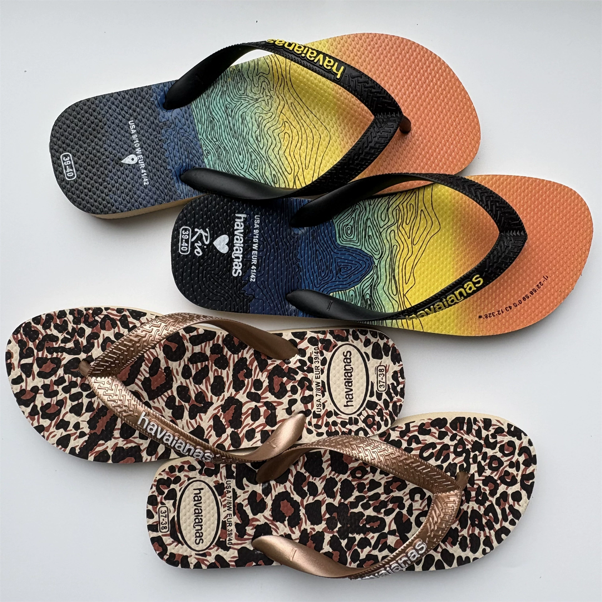 Трансграничные новые горячие продажи шлепанцы мужская обувь летом носить мужские шлепанцы Гавана бразильский пляж спот