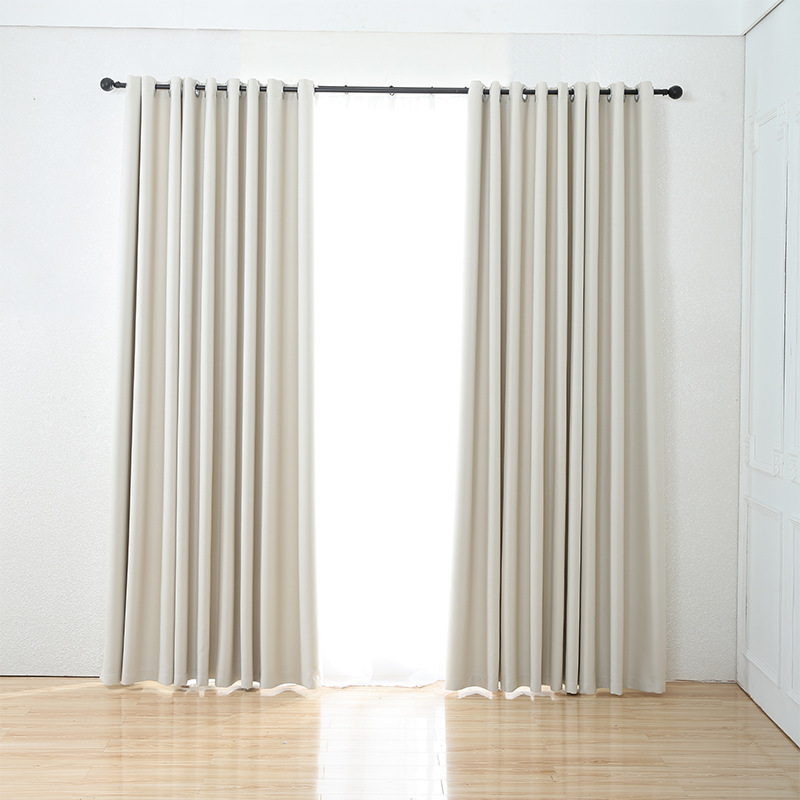 Cortina de alta protección de la luz, cortina de sala de estar de alquiler de alta precisión, cortina Shaoxing Keqiao al por mayor