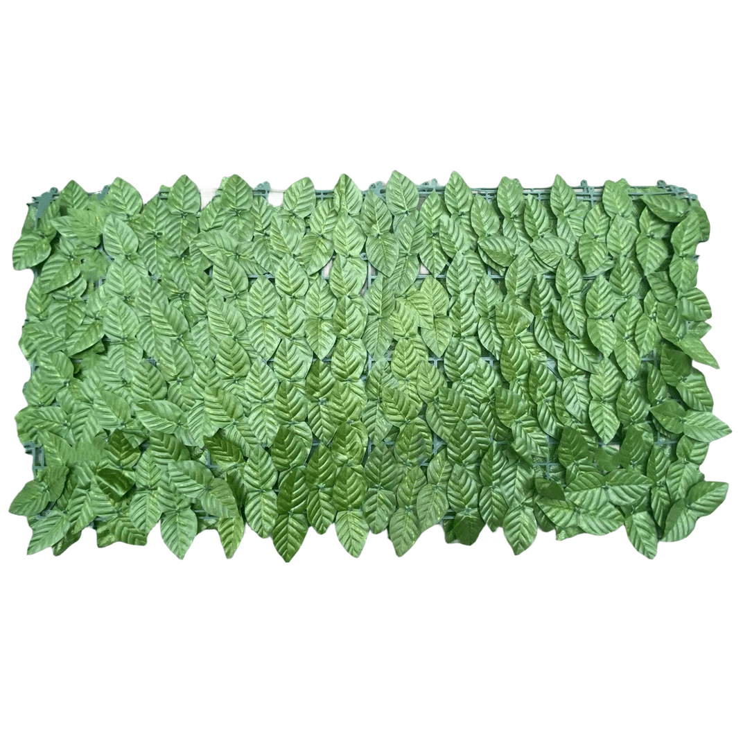 Valla artificial transfronteriza valla de hoja valla artificial Planta artificial ratán valla decorativa al por mayor
