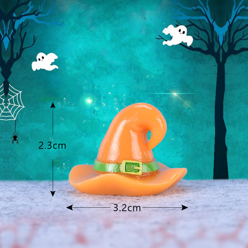 ハロウィンかわいいカボチャランタンゴーストヴァンパイアマイクロ風景アクセサリーケーキ車の装飾品|undefined