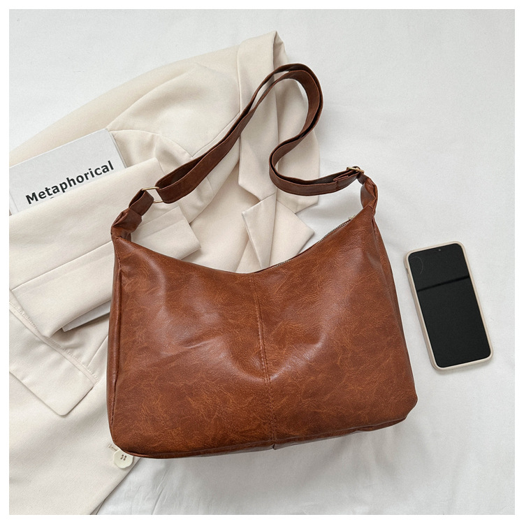 PU Große Kapazität Damen Tote Beliebte Mode Schulter Umhängetasche_voghion.com