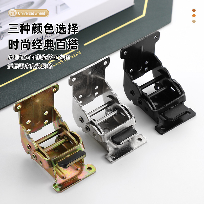 90-180 度セルフロック折りたたみヒンジテーブルと椅子の脚シルバー折りたたみコーヒーテーブル家具ステンレス鋼ハードウェア|undefined