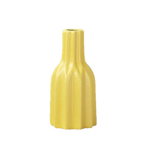 Ins-style Nordic creative ceramic small vase, dried flower arrangement, home decor, living room decoration, TV stand, desk accessory