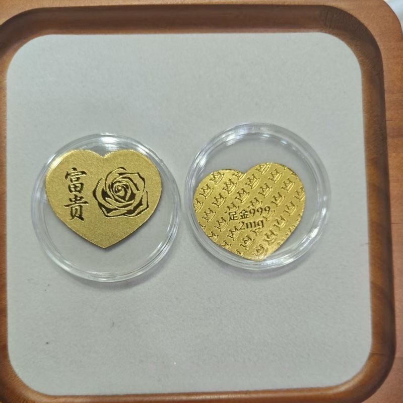 足金999黄金手机贴新款手机金贴公主请发财中国马上有钱 礼品批发|undefined
