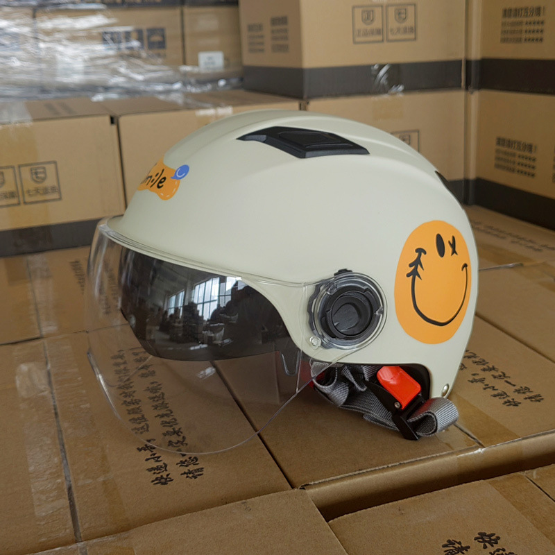 3C-웃는 얼굴-짧은 이중 거울