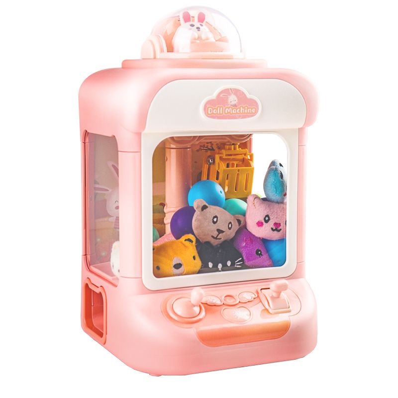 Máquina Recreativa de Garra Mini para Casa - Con Sonido y Luz, Regalo para Niñas