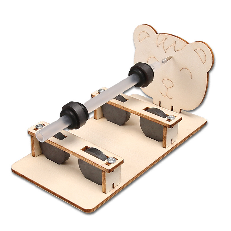 bolígrafo de suspensión magnética tecnología pequeña fabricación material paquete modelo de experimento de ciencias físicas para niños DIY pequeña mano