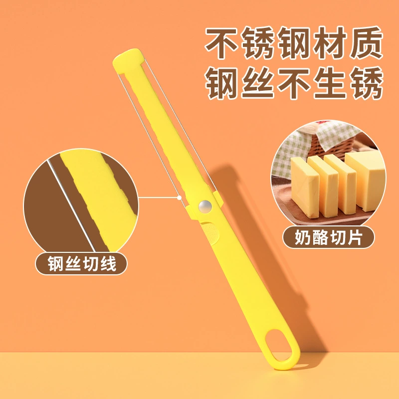 Пищевой сыродел Пластиковый нож для масла Пицца Нож для конфет Хлебный нож Кухонный гаджет Гаджет для резки сыра