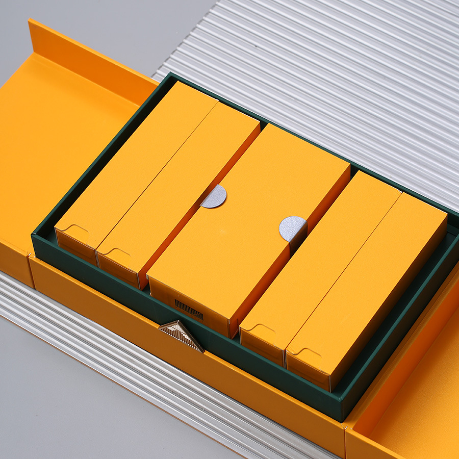 新国标合规甄选岩茶肉桂二两高档茶盒空盒通用白茶水仙茶叶包装盒