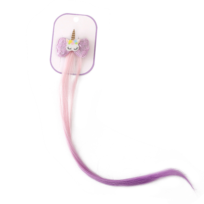 유니콘 헤어 조각 M