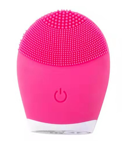 シリコーン振動マッサージ電動洗顔器美肌若返り導入ミニ防水音波洗浄洗顔器|undefined