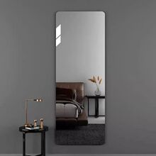 软镜子贴墙自粘浴室镜免打孔身穿衣镜卫生间洗面台亚克力梳妆镜厂