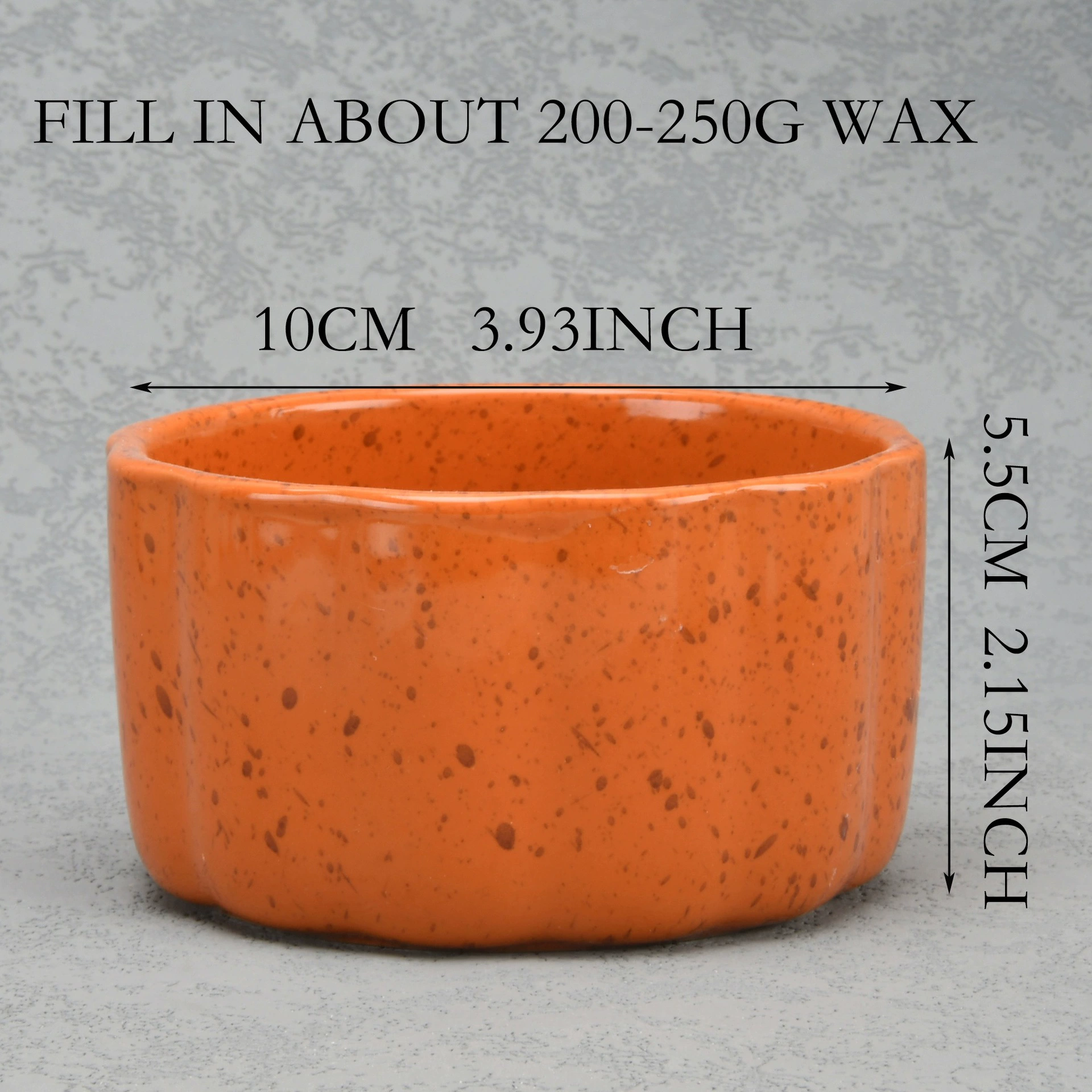 Керамическая свеча Хэллоуин Тыква керамическая Ароматерапия Свеча банка домашняя ароматерапия ароматическая свеча контейнер