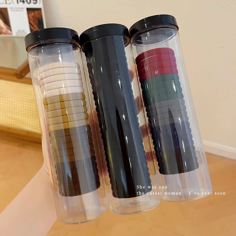 Primavera de alta elasticidad para el cabello mujeres corda de cabello duradera corda de cabello coreana banda de goma de cabello de alto nivel