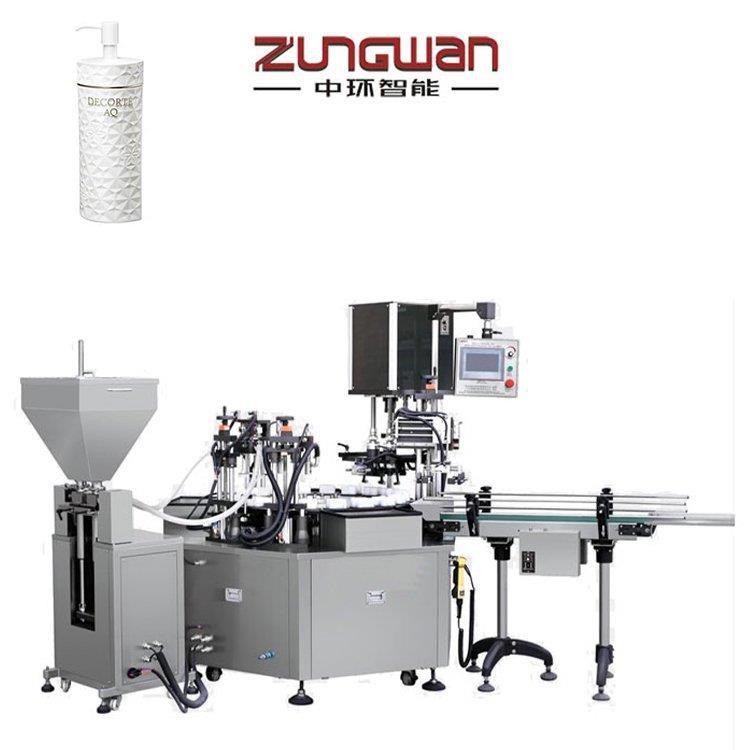 定量灌装上盖旋盖一体机 净痘凝胶液体理瓶灌装生产线 售后保障