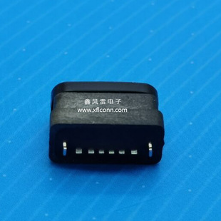 00101-UCAF001-X��TYPE C 6P 180�Ȳ��ĸ����ˮ��H=6.8��