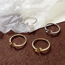 14k�~����ɫ���~�~β�����н�ָ��Ȧdiy����ָ�hС����ָȦ���