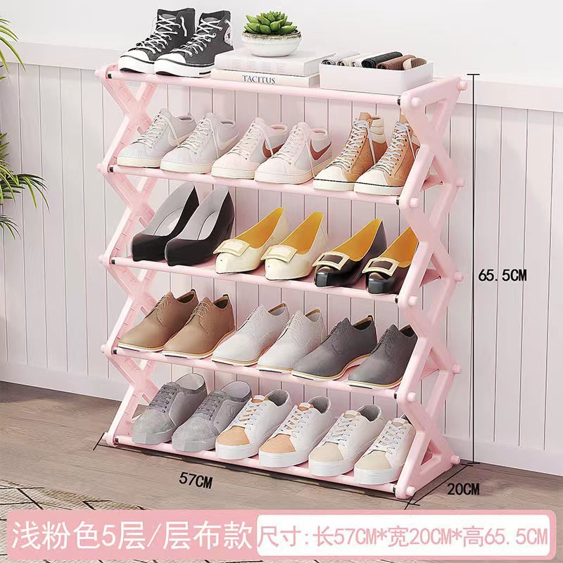 5레이어 핑크 숏스타일 [42cm]