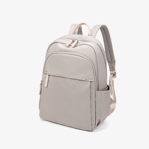 new summer style simple lightweight commuter backpack large capacity computer bag Oxford cloth casual women's backpack