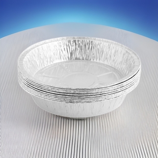 Household Air Fryer Paper Tin Paper Bowl Kitchen Thickened Tin Foil Aluminum Foil Special Baking Tray Barbecue Tin Paper Bowl Wholesale