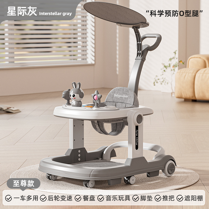 3 - en - 1 multifuncional anti-rollback plegable 6 - 36 meses caminante para bebé