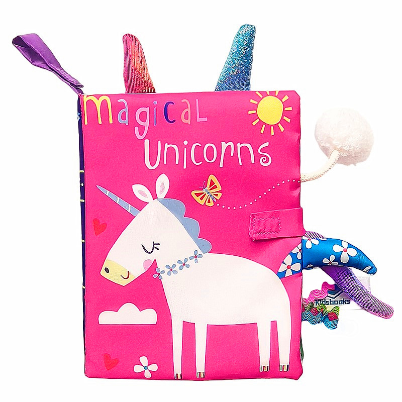 Libro de tela de cola Gbee libro de tela de bebé a prueba de lágrimas libro de tela de bebé ilustración tridimensional educación temprana libro de tela juguetes para bebés