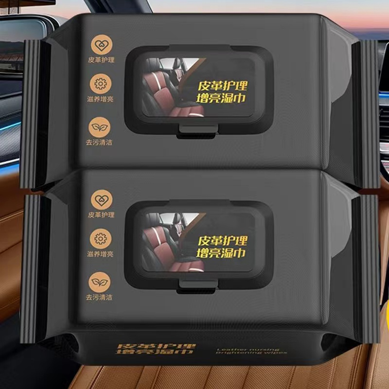 Car Interior Cleaning Coating Wipes, Special Powerful Stain Removal Multifunctional Car Cleaning Tool for Car Leather Seats