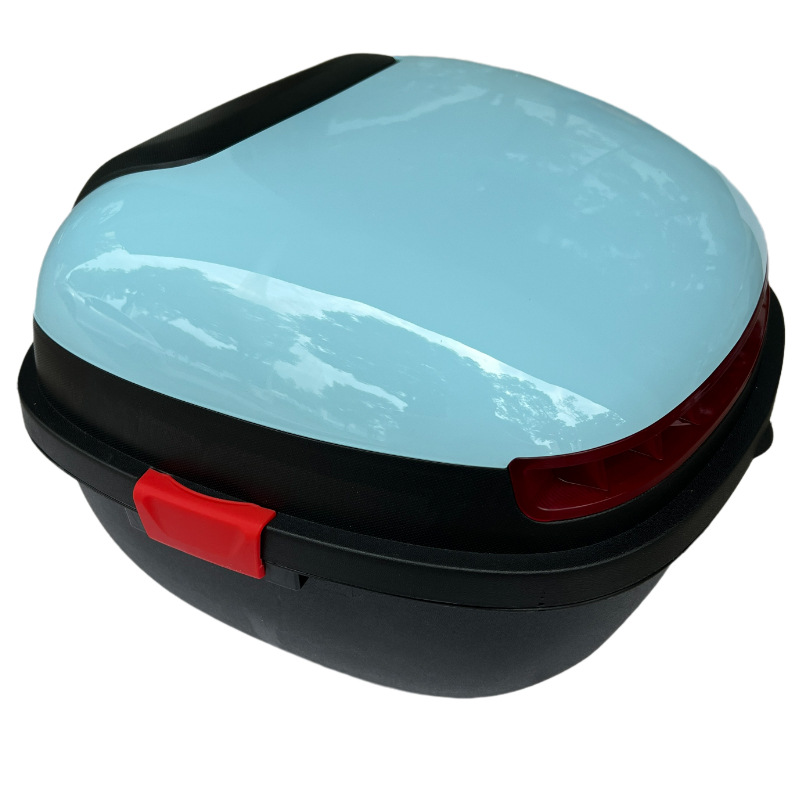 Suitable for Yadea, Aima, Tailing, Luyuan, and Xiaoniu Electric Scooters, Trunk Battery Car Rear Trunk Storage Box, Off-Road Model