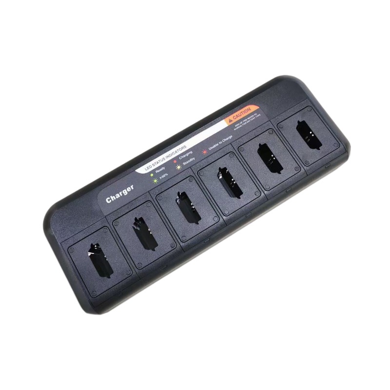 Aplicable a SEPURA walkie-talkie STP8000 STP8038 STP9000 cargador de seis asientos