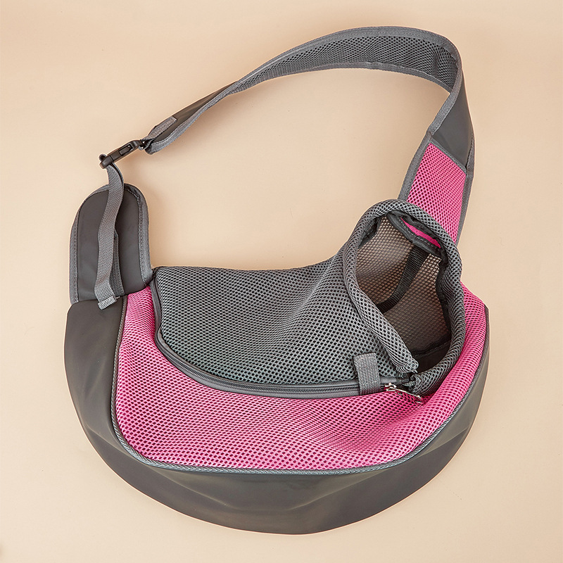 Bolsa para mascotas correa de hombro ensanchada cómodo transpirable crossbody gato bolsa de perro de peluche bolsa Portátil Bolsa de hombro para mascotas