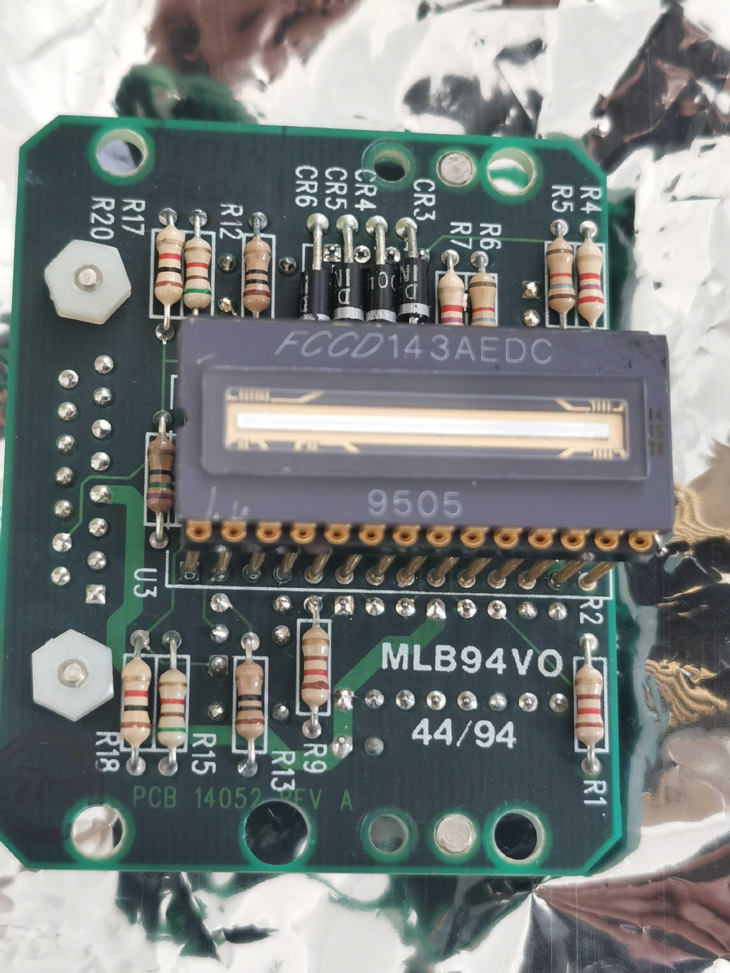 BROOKS MLB94VO SUB-09864 FCCD143AEDC CCD图像传感器电路板