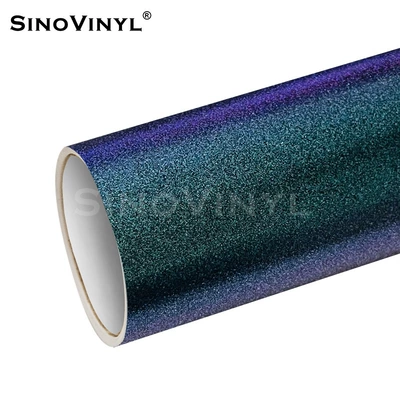 Glossy Purple Blue Car Wrap – Automotive Film - 15217-m-electro-optic-chameleon-dumb-face-diamond-green-charm-blue