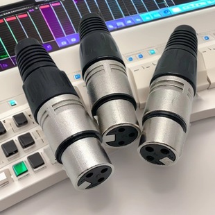 Three-core Swiss card dragon mother microphone microphone line Canon head audio card dragon mother plug