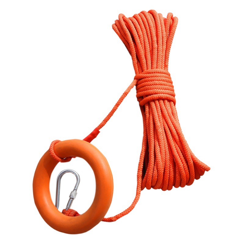 Cuerda de rescate de agua transfronteriza, cuerda de rescate, cuerda de seguridad, flotador de rescate, cuerda flotante de Sony Dragon, cuerda de salvamento, cuerda flotante reflectante