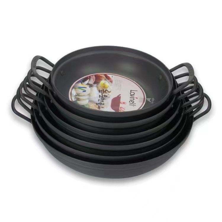 Olla coreana de aleación de aluminio para mariscos, guisos y fondue