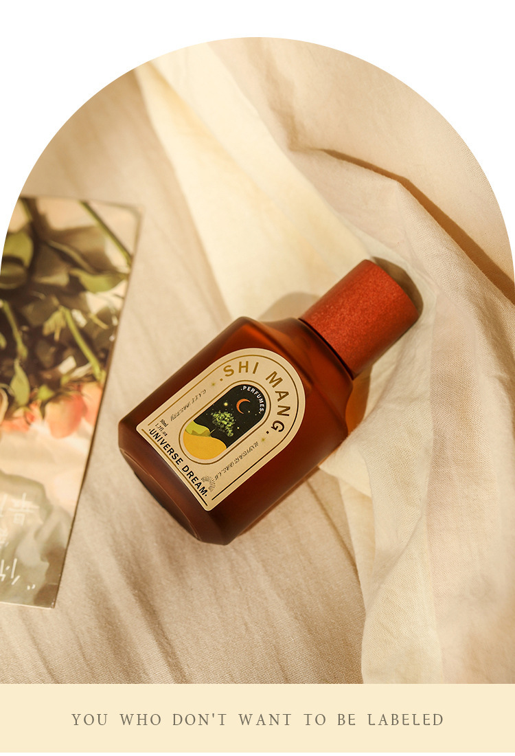 Nouveau Parfum Un Rêve De L'Univers, Nouveau Parfum Avec Couvercle En Bois Style National Ton Bois Petit Nombre Entité Fraîche Et Élégante Parfum Pour Femme_voghion.com