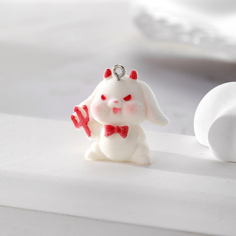 100g Weight Pendant Jewelry Making Type DIY Jewelry Accessories Classification 10 PCS/Package Quantity Flocking Material Christmas Festival Snowman Pattern Epoxy Design Cartoon Style Style 10 PCS/Package Flocking Snowman Pendant 7