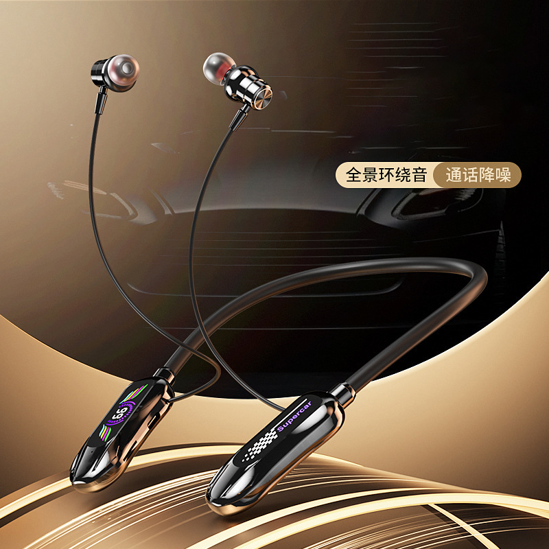 FD-6 Bluetooth ヘッドセット 新型 2025 ワイヤレス ハンギング ネック スタイル 内蔵サウンド カード ノイズ リダクション 長いバッテリー寿命 イヤーリターン ライブ ブロードキャスト|undefined