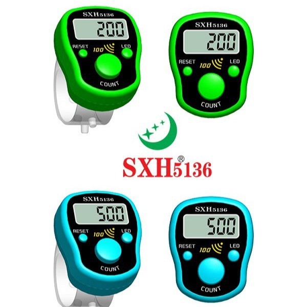 led灯整百发声计数器厂家戒指型夜光手指计数器1051记数器卡装|undefined