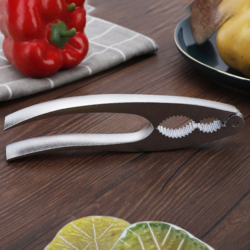 Thickened aluminum alloy walnut clamp, pecan clamp, walnut clamp, multi-functional nut clamp, hazelnut kitchen peeling tool