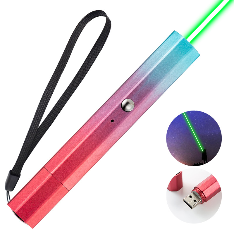 Green light [red and blue gradient] USB wireless charging