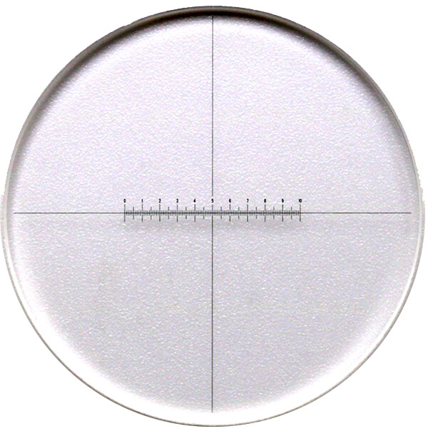 显微镜 目镜测微尺 C1物镜测微尺 镜台测微尺 十字测微标尺 0.1mm
