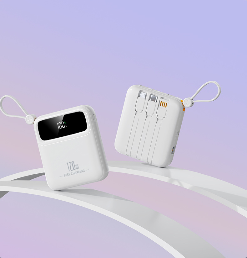 Grenzüberschreitende Mini-Powerbank Superfast Charging 20000mAh große Kapazität kompakt tragbar Geschenklogo-Druck
